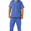 Adult Blue Hospital Scrubs Costume