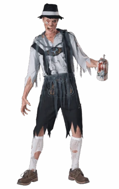 Adult Oktoberfest Zombie Costume