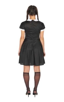 Womens Wednesday Addams Costume -Palmer Sales 00095300a02