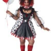 GENERIC Womens Plus Size Twisted Clown Costume -Palmer Sales 00095461p