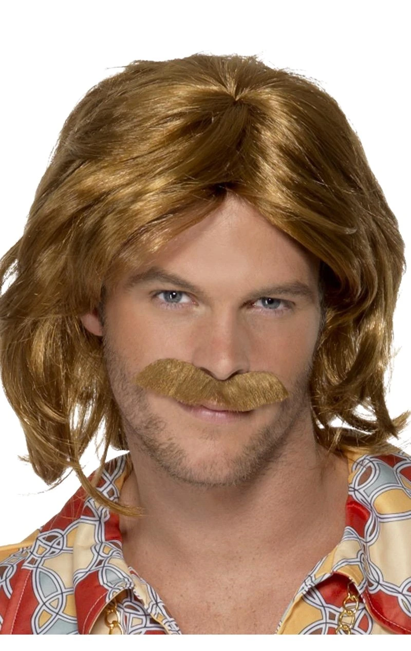 Smiffys 70s Super Trouper Wig And Moustache 3 Smiffys 70s Super Trouper Wig And Moustache