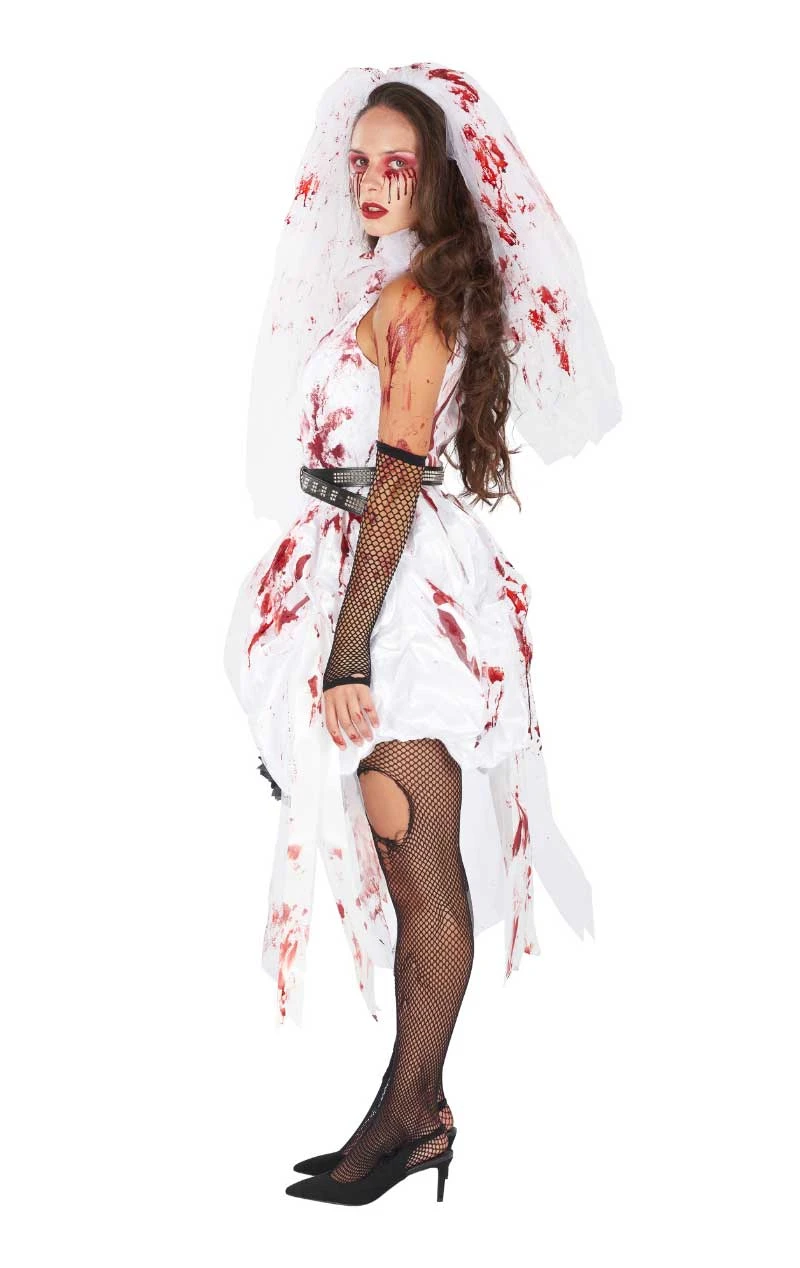 GENERIC Womens Bloody Bride Halloween Costume 4 GENERIC Womens Bloody Bride Halloween Costume - Image 2