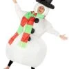 GENERIC Adult Inflatable Snowman Costume -Palmer Sales adult inflatable snowman costume 637803