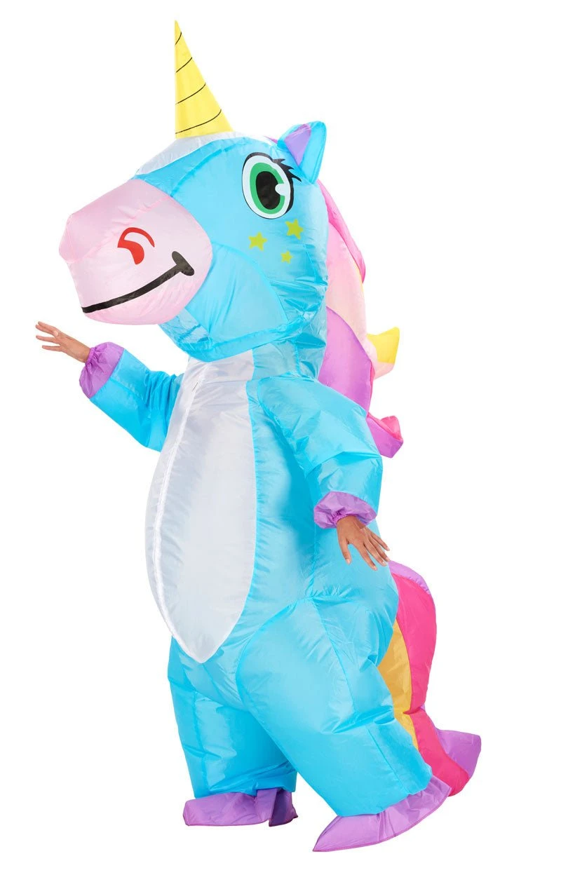 GENERIC Adult Inflatable Unicorn Costume 3 GENERIC Adult Inflatable Unicorn Costume
