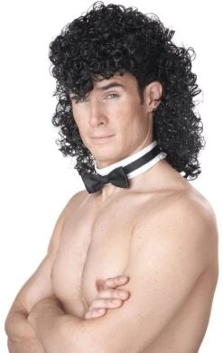 Adult Stripper Wig And Collar