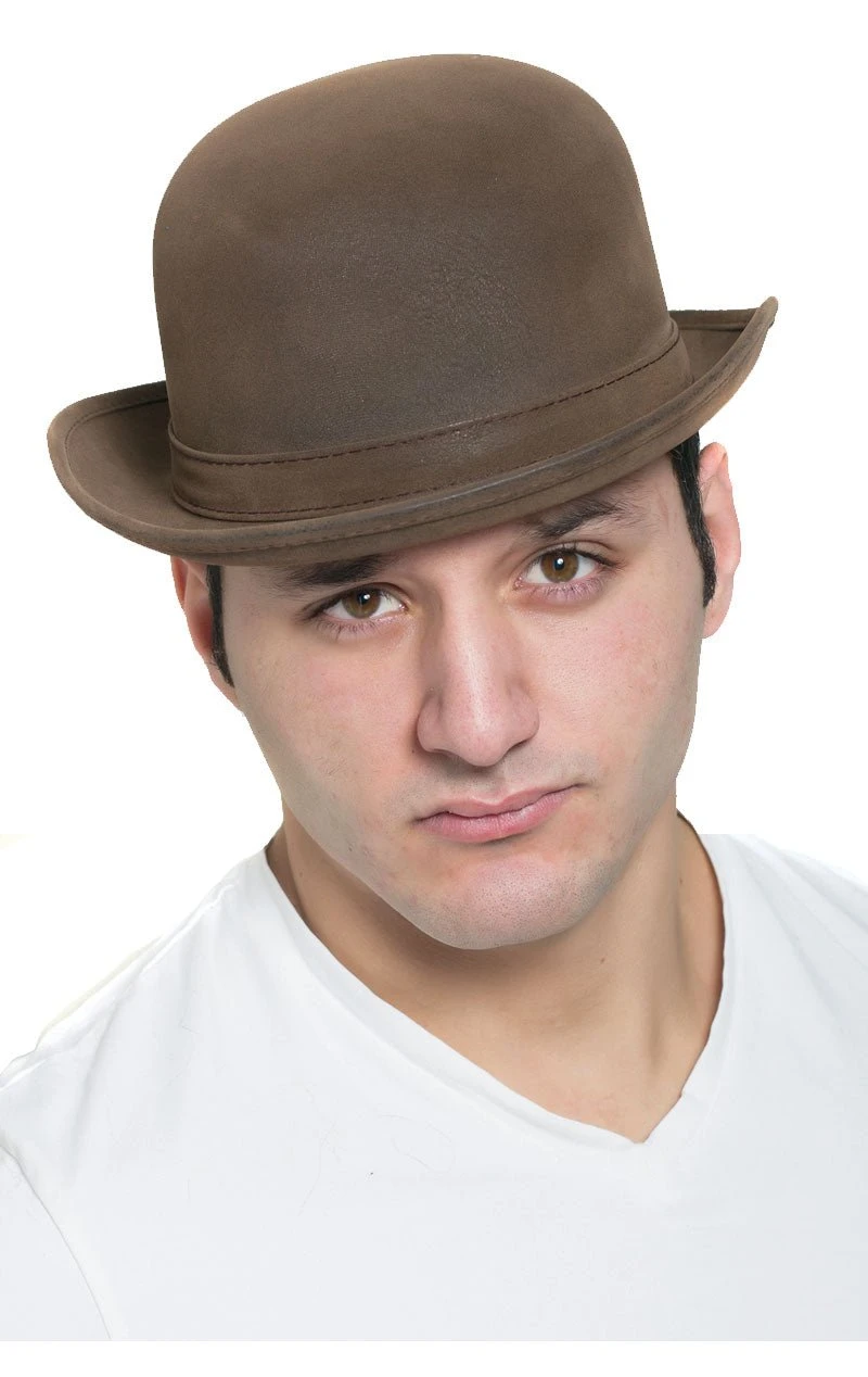 Brown Bowler Hat 3 Brown Bowler Hat