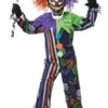 GENERIC Childrens Funhouse Fiend Clown Costume -Palmer Sales childrens funhouse fiend clown costume 955999