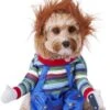 GENERIC Chucky Pet Costume 1 GENERIC Chucky Pet Costume -Palmer Sales chucky pet costume 912428