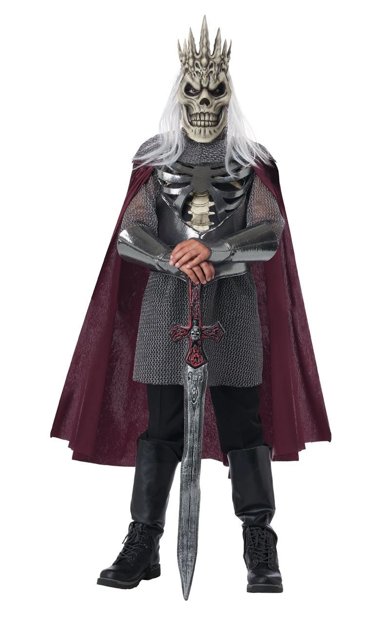 GENERIC Kids Fearsome Skeleton King Costume 3 GENERIC Kids Fearsome Skeleton King Costume