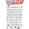 Knuckles Temporary Tattoo Set -Palmer Sales knuckles temporary tattoo set 124068