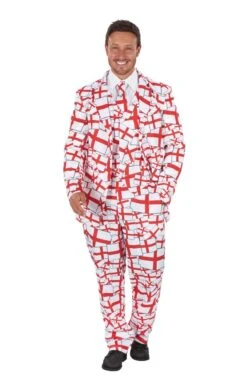 GENERIC Mens St George England Flag Suit