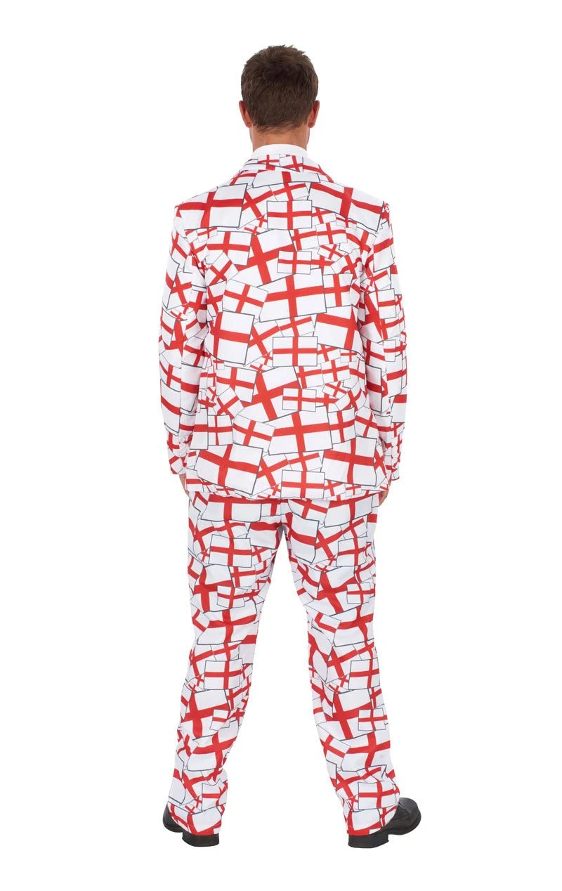GENERIC Mens St George England Flag Suit 5 GENERIC Mens St George England Flag Suit - Image 3