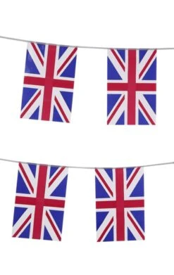 GENERIC Union Jack Square Bunting Decoration