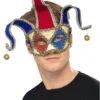 Smiffys Venetian Musical Jester Eyefacepiece -Palmer Sales venetian musical jester eyefacepiece 293592