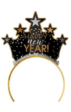 GENERIC Womens Happy New Year Tiara Accessory