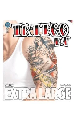 XL Sailor Girl Tattoo FX